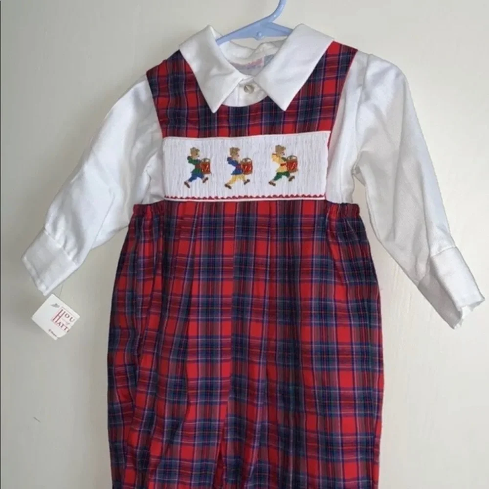 Vintage House of Hatten Boys Two Piece 12 Months New with tags